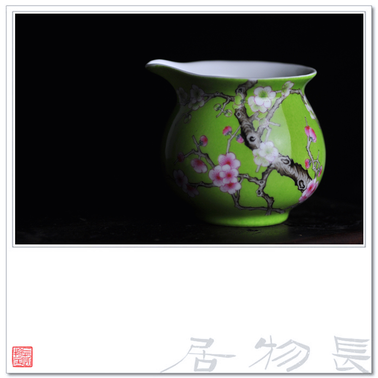 Fair offered home - cooked at taste tea cup and cup points hand - made famille rose porcelain cup of jingdezhen porcelain tea set by hand