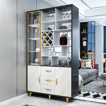 Entrance entrance cabinet shoe cabinet integrated household door light luxury storage cabinet living room modern simple screen partition cabinet