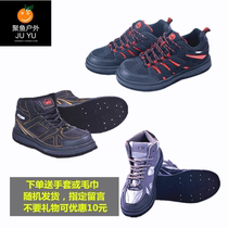 KASE KASE rock fishing shoes reef waterproof non-slip ultra-light sea fishing nails breathable wear-resistant felt bottom fishing shoes