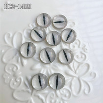 Original diy handmade wool felt poke poke music Glass eye Eye eye eye eye eye HC2-Gray