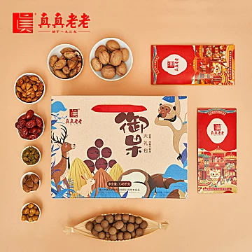 真真老老年货大礼包零食礼盒1460g[89元优惠券]-寻折猪