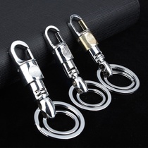 Pull-button keykkown man waist wearing belt keykkkled thicken key buckle creative gift