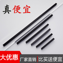 2022 modern minimalist black lengthened wardrobe door handle upscale gold light lavish cupboard drawer cupboard door handle