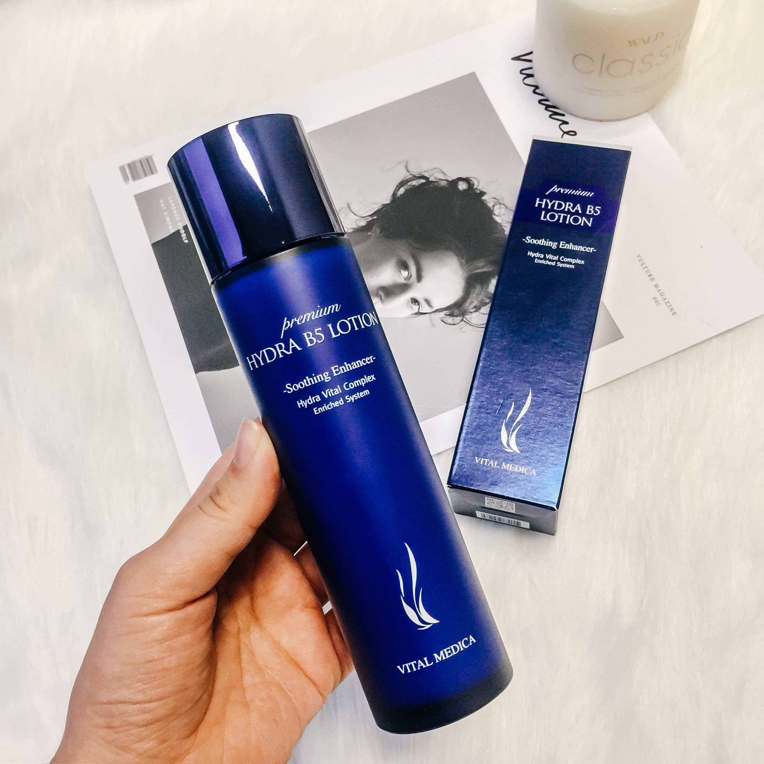 滕雨佳amiu ahc水乳b5透明质酸玻尿酸爽肤水乳液套装高效补水保湿