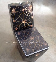 Boutique high-grade wood toilet siphon toilet toilet ceramic color stone toilet can be ordered