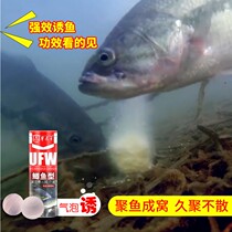 Penetrating King bubble bait UFW black pit wild fishing crucian carp carp oxygen bottom bubble trap fish ball