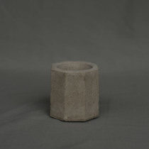 Nordic Wind octagonal cement flower pots for the octagon