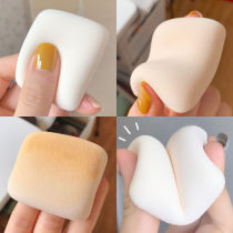 Air cushion powder bashing with containing box cotton candy small pillow Fat fufu with blush dry powder Makeup Makeup without cappuccine