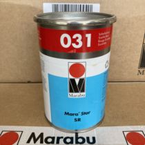 Marabu Germany Marlebel ink glasses printing oil SR031 bright red high end silk screen printing ink