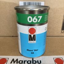 Marabu Germany Marlebao ink glasses printing oil SR067 grass green high end screen printing ink
