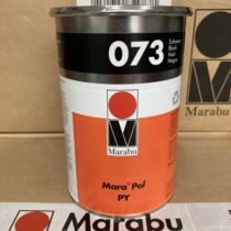 Marabu German Marlebao ink PY073 black PP PE metal high end silk screen printing ink