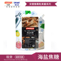 Andrew Sea salt Caramel Jam Caramel Macchiato Smoothie Le Ice cream sauce Cake Baking Coffee Milk tea shop