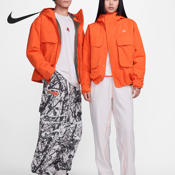 Nike/Nike genuine new men's fashionable loose long-sleeved hooded sports cotton jacket FV8682-819 Nike/Nike genuine new men's fashionable loose long-sleeved hooded sports cotton jacket FV8682-819