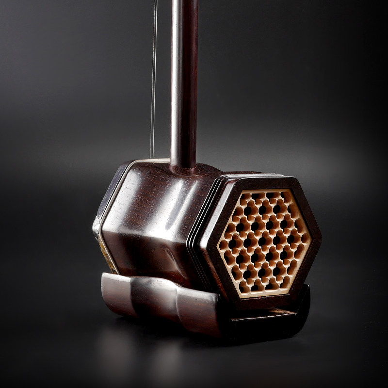 【琴悦乐器专营店】上海吴越牌民族乐器老红木制倦梳头二胡拉弦胡琴收