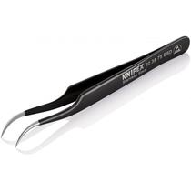 knipex Keney Parker 92 38 75 ESD anti-static Tweezers Stainless Steel high elastic anti-magnetic elbow tweezers