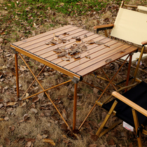 Bulin Mountain Field outdoor lift table legs adjustable folding table aluminum alloy picnic table camping table barbecue table