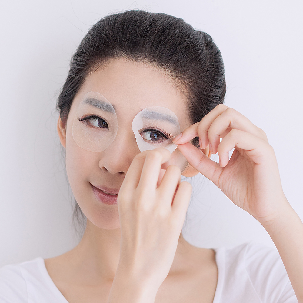 花瑶花谷米透亮眼膜贴5片补水保湿护肤品正品