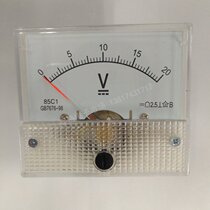 85C1-5V 10V 15V 20v 30v 30v Current Pressure Gauge POINTER INSTRUMENT PANEL 85C1