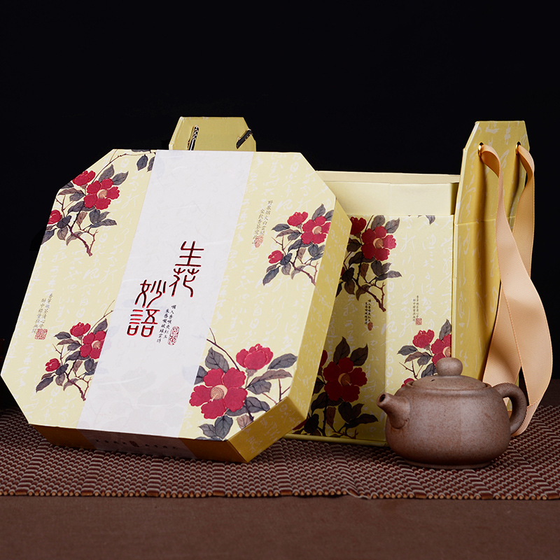 宏源馨铁观音茶叶 浓香铁观音 乌龙茶新茶 妙语生花礼盒装产品展示图5