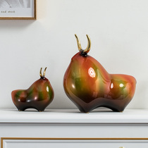 Bullwind high-end copper ornaments pure handmade copper home decorations creative high-end gifts New Year gifts