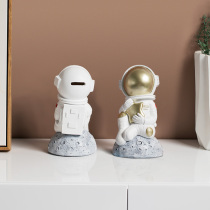 Cartoon wind star spaceman piggy bank childrens room decoration creative savings piggy bank boy birthday gift