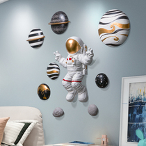 Creative astronaut astronaut wall decoration Childrens room wall decoration Room bedroom background wall Wall pendant