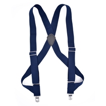 Extended thickened wide version mens strap clip Driver strong side clip type X-shaped pants sling Adult elastic shoulder strap
