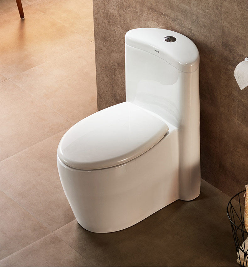 h01130e恒洁马桶坐便器 家用座便器防臭陶瓷连体虹吸式