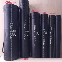 Extra large extended leather stretch painting barrel Painting and drawing barrel Storage barrel Collection barrel Poster barrel