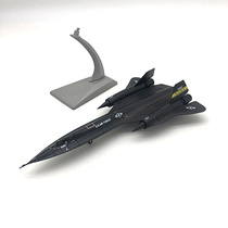 1: 144 American SR-71 Blackbird reconnaissance aircraft simulation alloy fighter aircraft model finished product