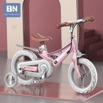 Childrens magnesium alloy bicycle light stroller childrens bicycle girl explosion-proof wheel bicycle 12 inch 14 inch 16 inch