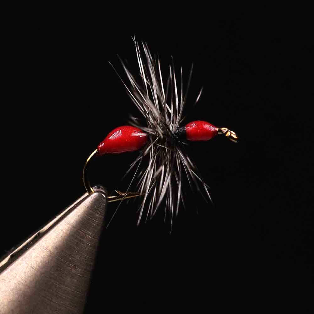 蚂蚁飞蝇钩路亚假饵 白条马口翘嘴鱼钩 仿真昆虫饵路亚假饵飞蝇钩