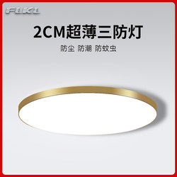 led aisle corridor entrance balcony ceiling lamp outdoor three anti-mosquito lamp sun room staircase foyer round