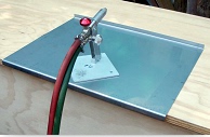 Lamp tool bench plate Heat insulation Heat insulation Heat-resistant pänel