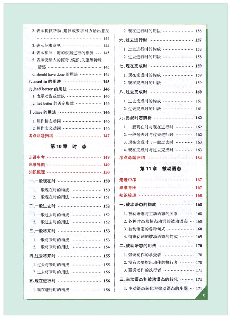 初中英语语法大全2018pass绿卡图书初一初二