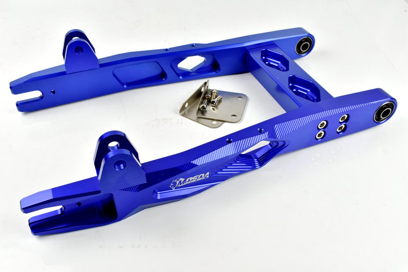 铝合金后平叉 gogo小龟王小牛改装电机电摩福喜战速鬼火直上