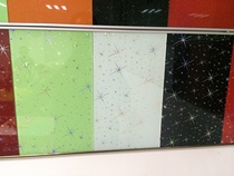 Crystal steel door film cabinet door wardrobe door Film self-adhesive film Starlight diagram series