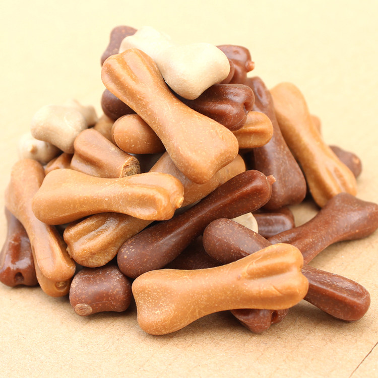 包邮 亚禾真棒狗骨头10支装 小狗磨牙棒幼犬狗零食 洁齿棒狗咬胶