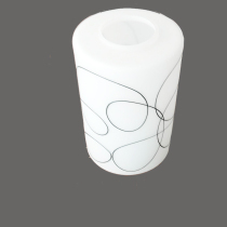 Table lamp chandelier dining chandelier wall lamp shade accessories E27 model milk white shell table lamp glass lampshade accessories