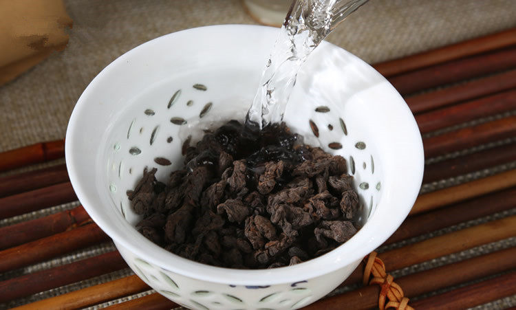 栾氏普洱茶熟茶云南特级散茶老茶头熟普洱茶官方旗舰店250g包邮