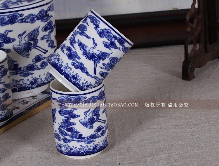 Jingdezhen ceramic cups ipads China porcelain ceramic cups cold teapot form a complete set of tea cups