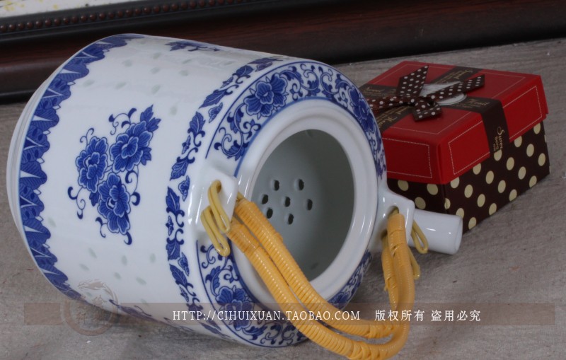 Jingdezhen porcelain teapot tea cool and exquisite porcelain teapot household girder cool big teapot high - capacity ceramic kettle