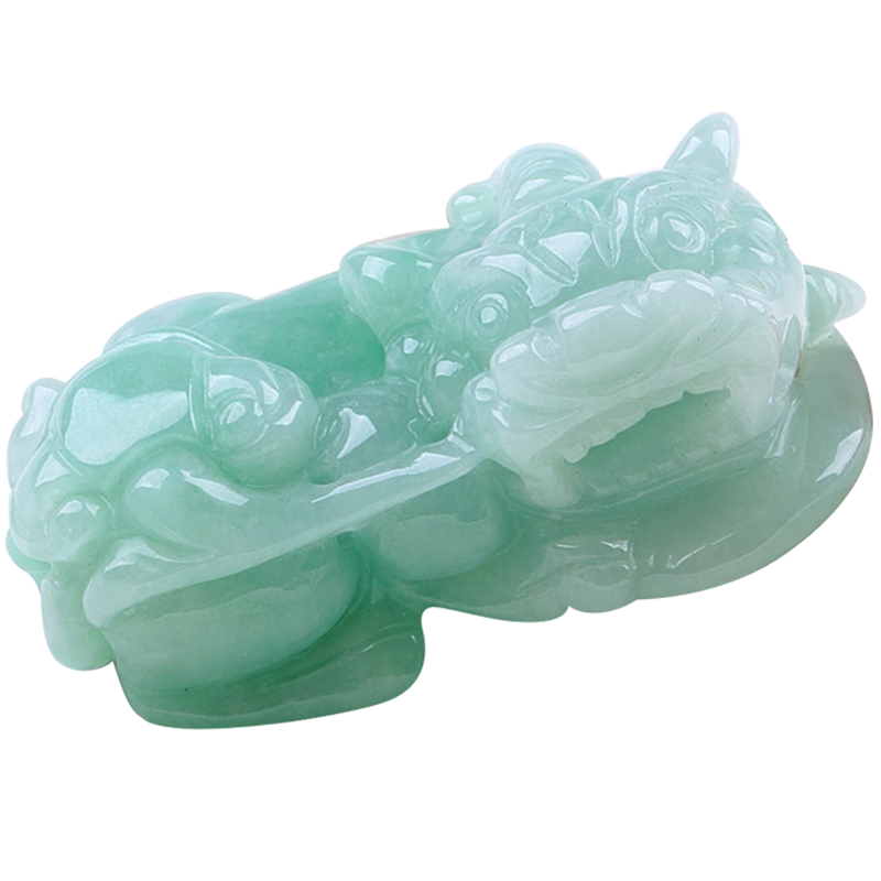 jasper jade ice glutinous jade pixiu pendant men's natural jade overlord pixiu pendant jade pendant item a