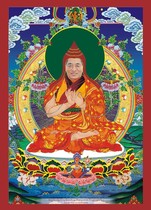 College version of the inner plus Xingjinmei Phongtsuo Dharma King Ruyi Treasure Guru Yoga conception picture Banzhida Clothing Thangka