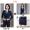 Women - Royal Blue Coat+Skirt+Vest