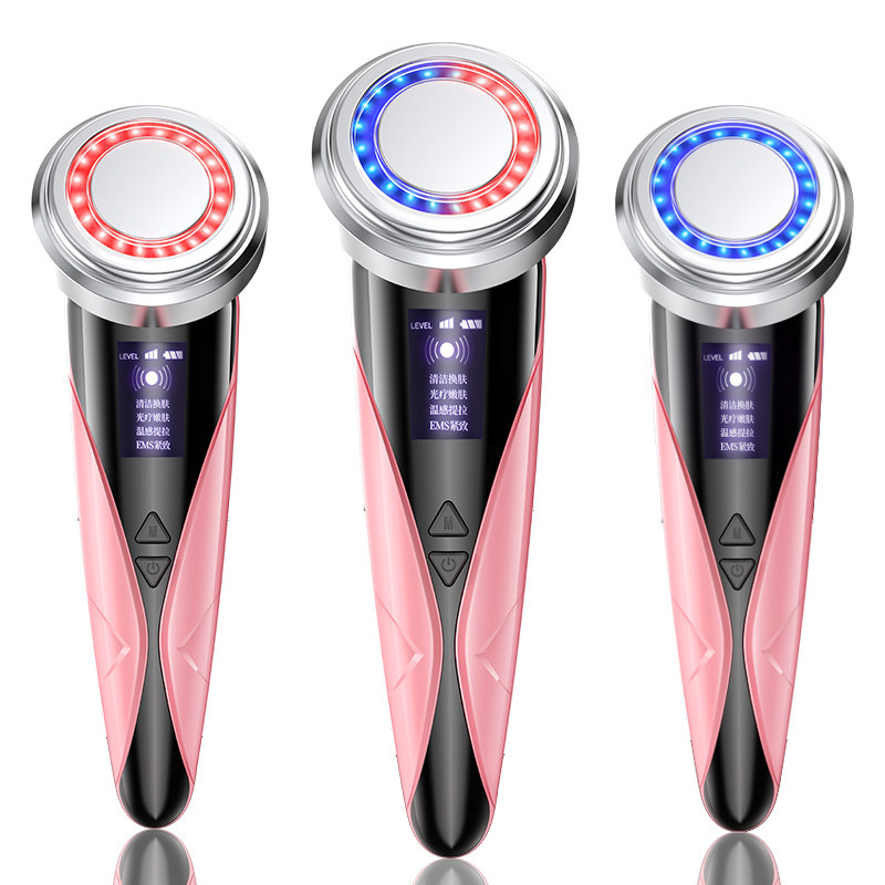 imported beauty equipment, household face washing, lifting, firming, cleansing and massager li jia recommended qi facial pore cleansing