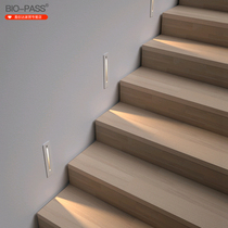 BIO-PASS Foot light LED aisle corridor human body induction night light Embedded step ladder step stair light