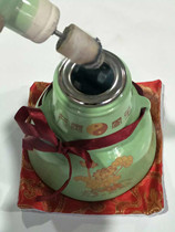 Ceramic Belly Navel Moxibustion Home Navel Stove Live Porcelain Moxibustion Jar Moxibustion Apparatus Ai Moxibustion jar Moxibustion Shoulder neck and abdominal Palace chill