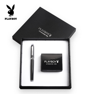 PLAYBOY/花花公子钢笔成人商务办公男女生学生用套装练字书法书写美工礼盒装送礼生日毕业礼物礼品笔定制刻字