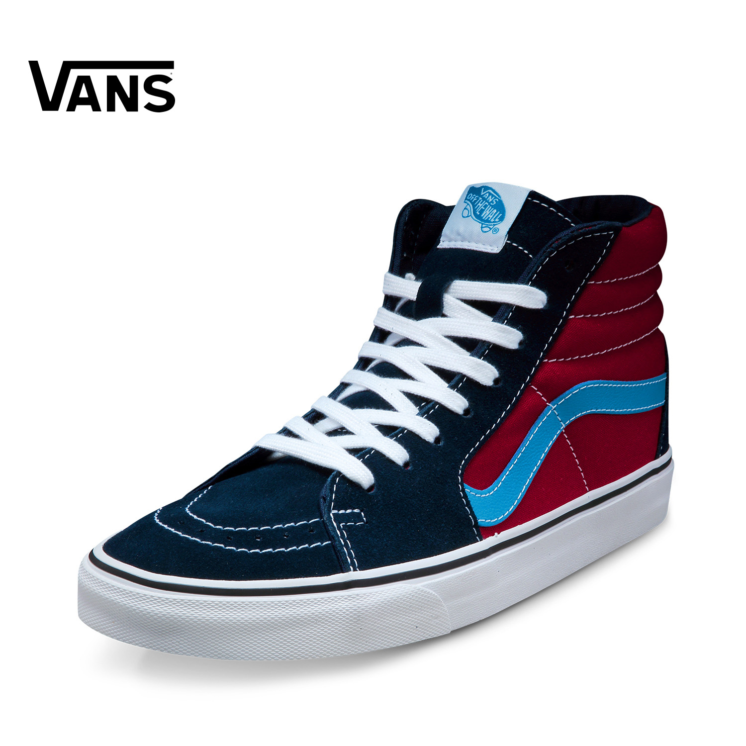 Vans/范斯蓝/红色情侣运动鞋Sk8-Hi|VN-0KYA7ZR/7ZK产品展示图2